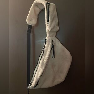 White Free People Movement Sling Bag